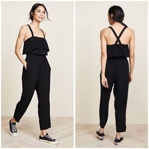 BNWT | Madewell | Apron Ruffle Jumpsuit